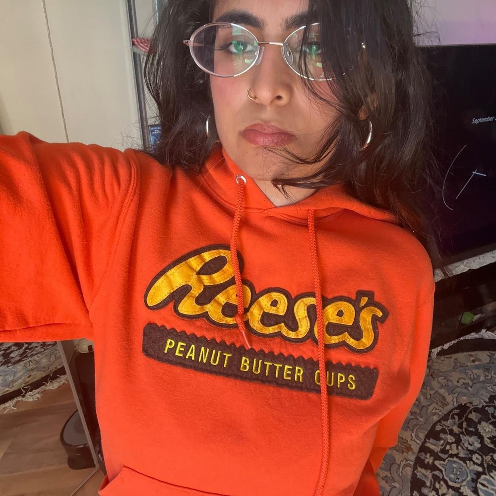 Reese's Peanut Butter Cups Orange Hoodie